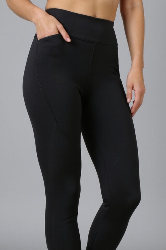 flattering pocketed tummy control
