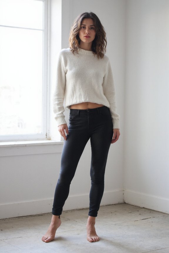 mid rise leggings for petites