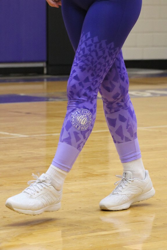 personalized volleyball team leggings