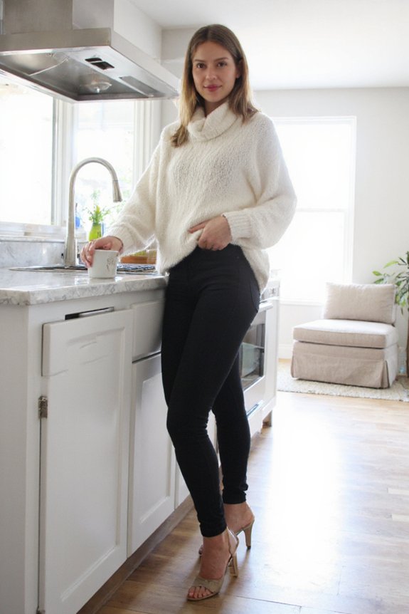 versatile classic black leggings