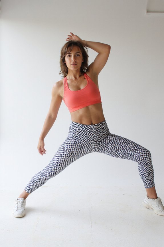 checkered leggings for movement