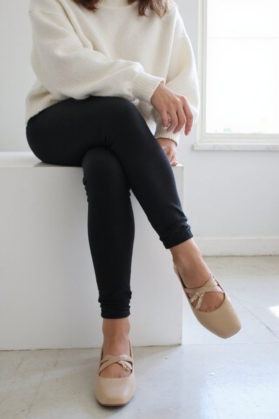 classic dance inspired leggings