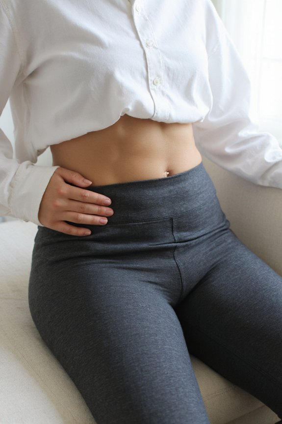 comfortable adjustable elastic leggings
