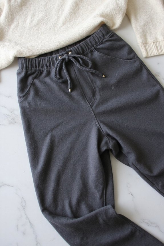 comfortable adjustable waistband leggings