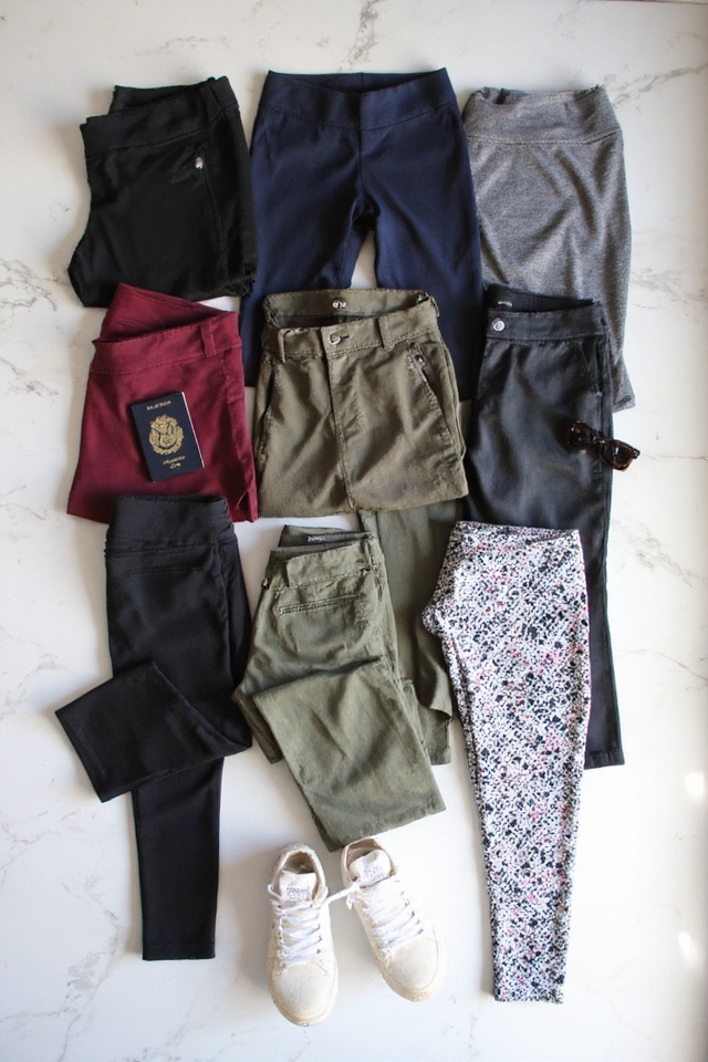 comfortable and stylish travel leggings