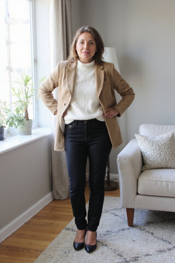 comfortable high rise leggings style