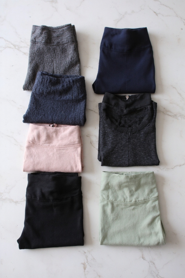 comfortable legging styles for bloating