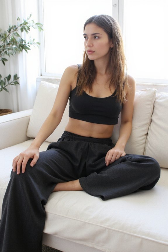 comfortable loose fit leggings