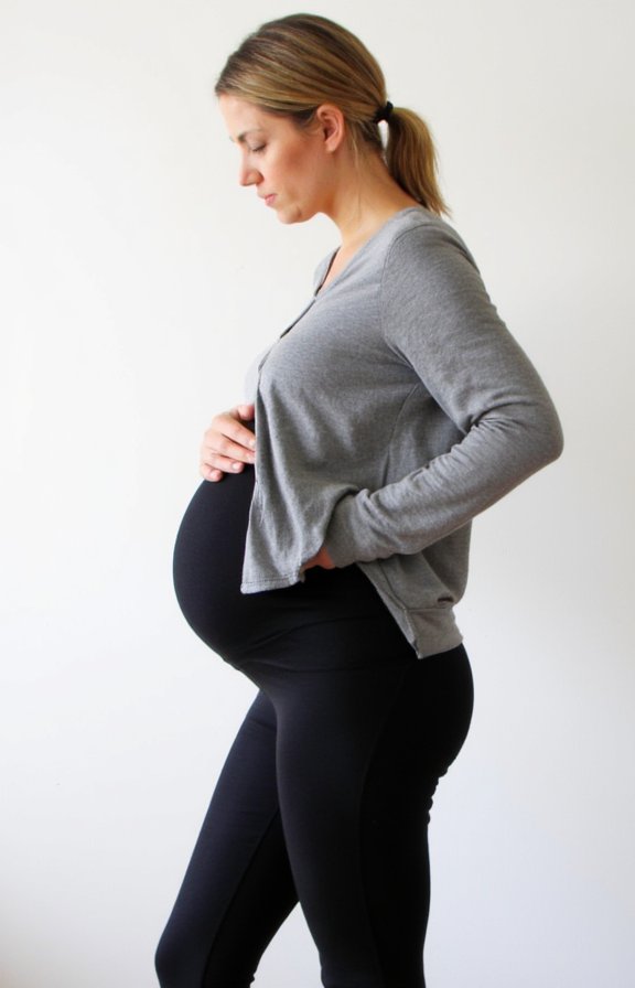 comfortable low rise maternity leggings
