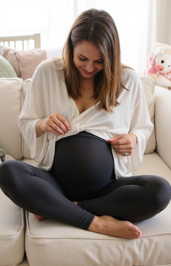 comfortable nursing recovery leggings