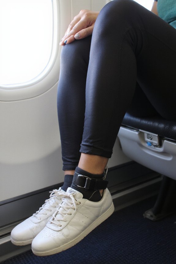 comfortable travel compression leggings