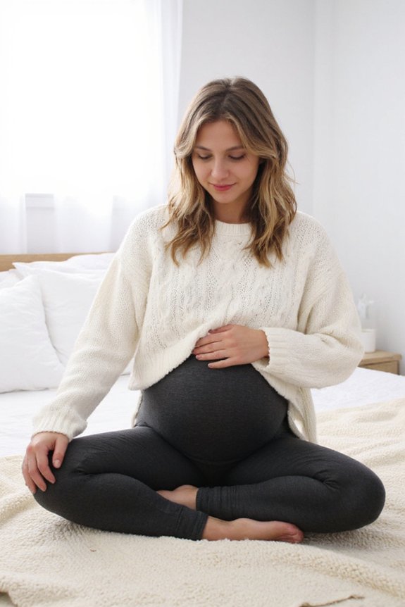 cozy maternity leggings essential