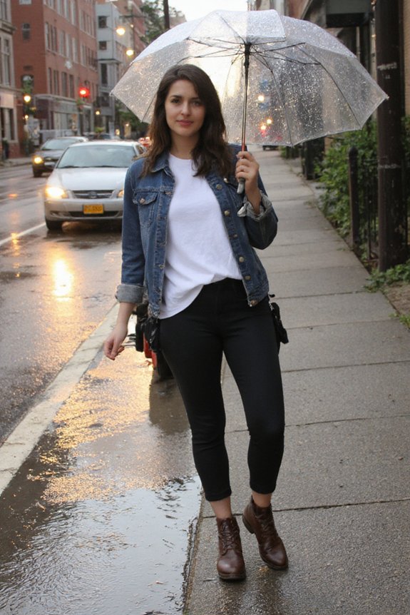 cropped waterproof leggings for versatility