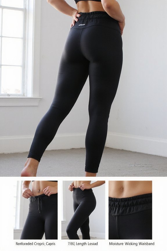 customizable multi length running leggings