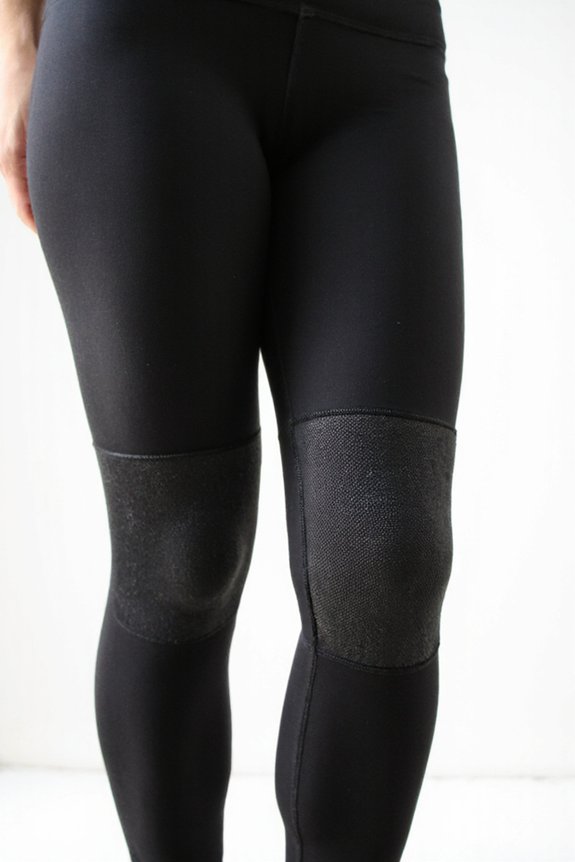 ergonomic knee support leggings