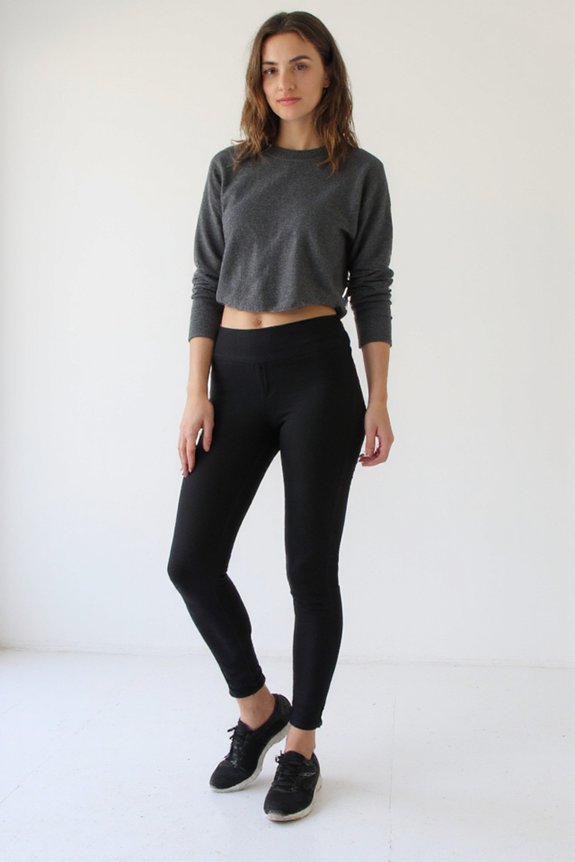 flattering high rise leggings style
