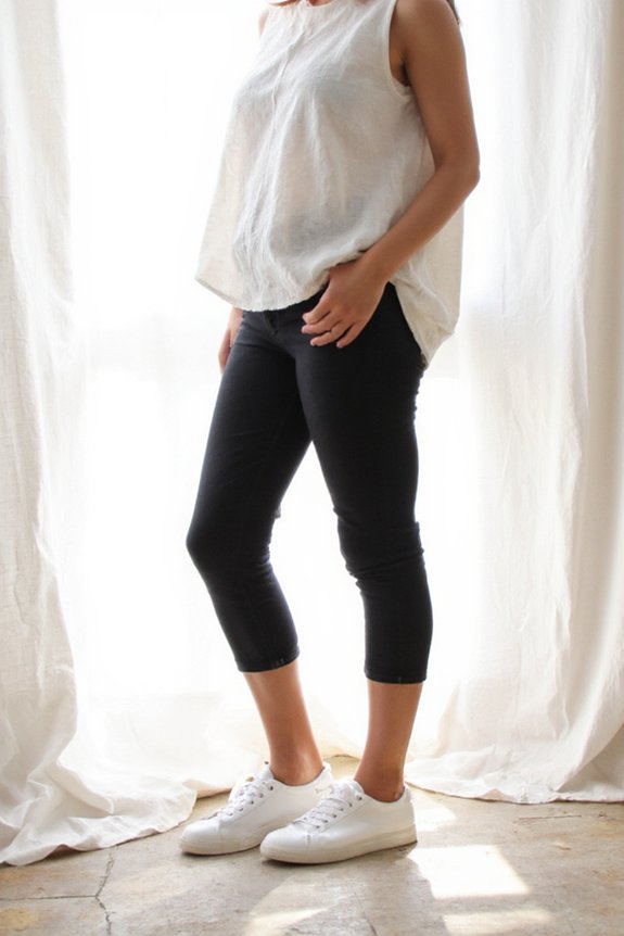 flattering warm weather leggings style