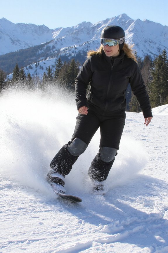 flexible snow performance leggings