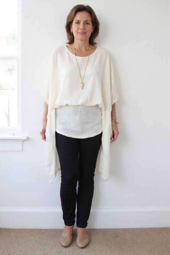 flowy tops with leggings