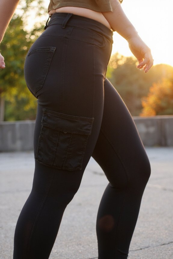 functional pocket utility leggings