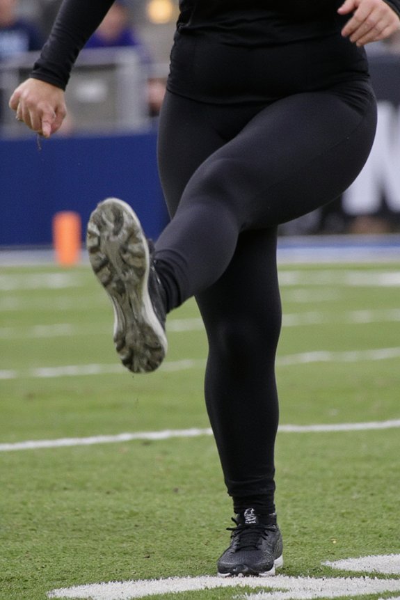 high elasticity athletic leggings