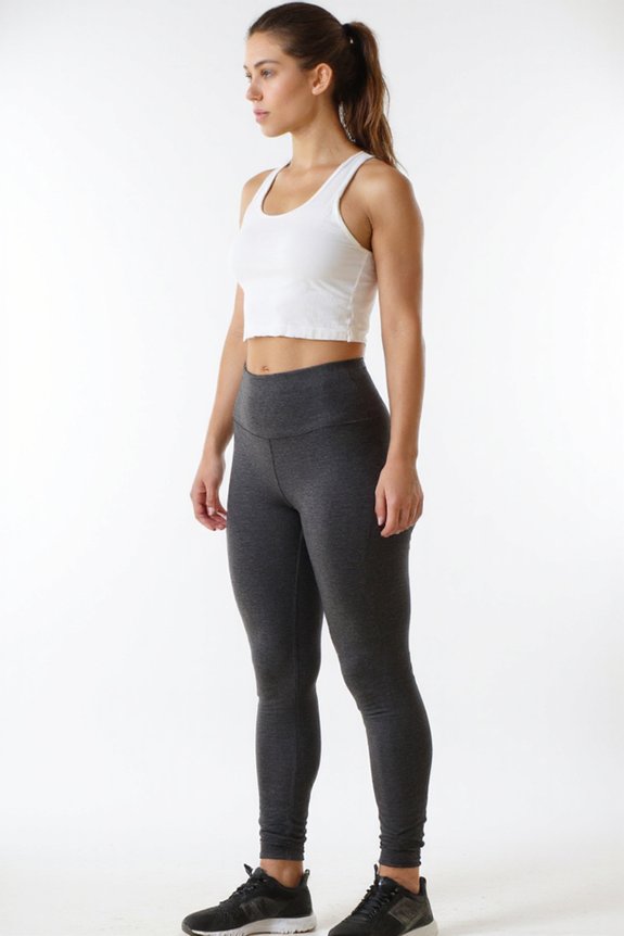 high waisted tummy control leggings