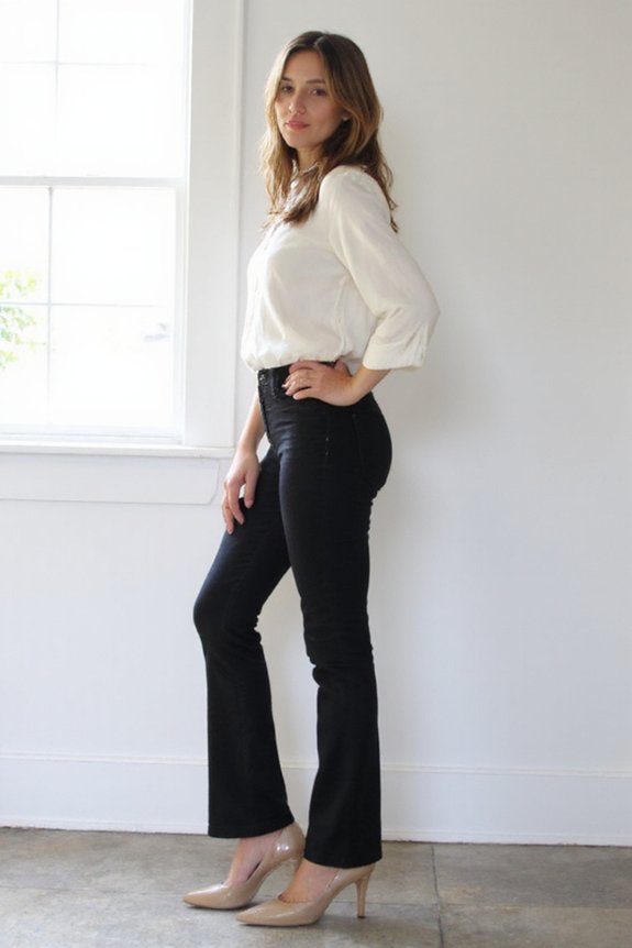 leg lengthening flattering leggings