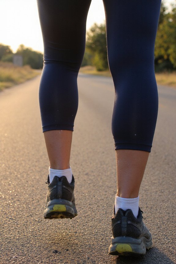 moisture wicking running leggings