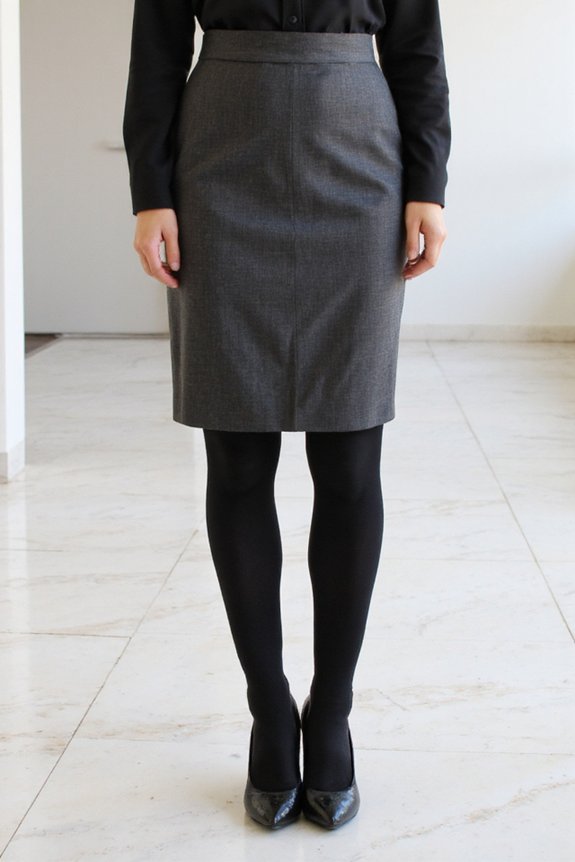 polished comfortable high denier leggings