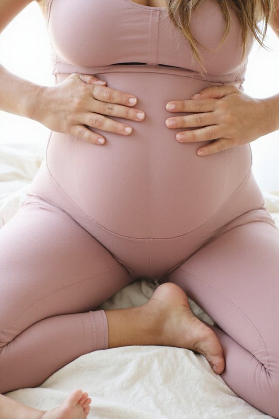 postpartum recovery support leggings