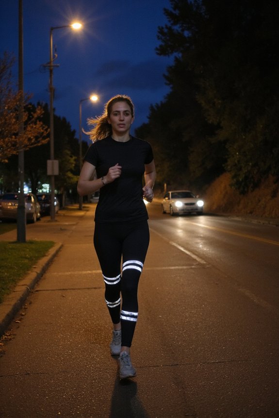 reflective leggings for safety