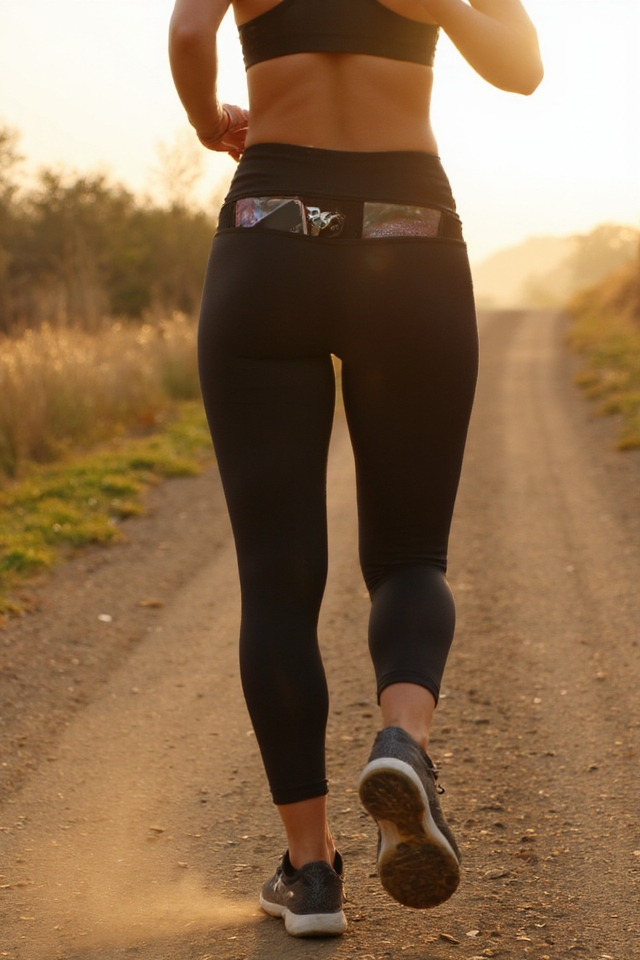 running leggings with pockets