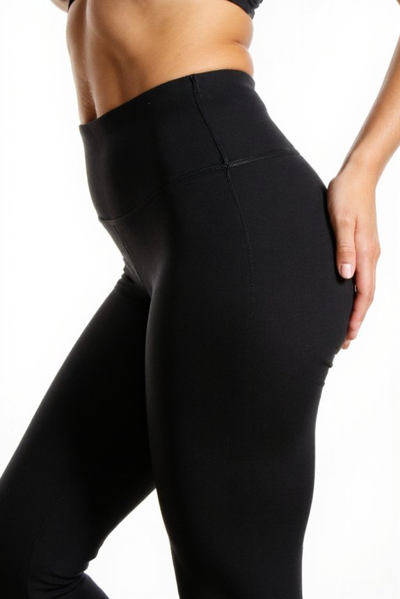 sculpting tummy control leggings