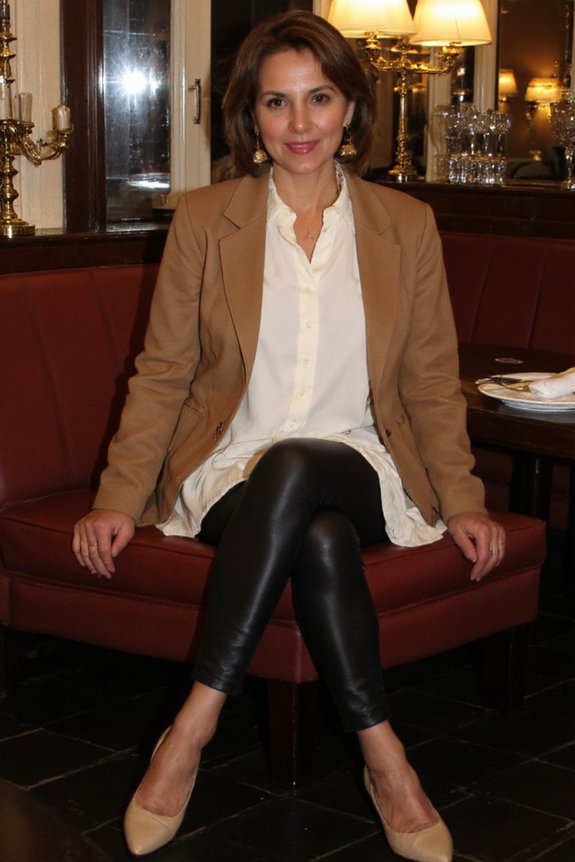 sophisticated evening outfit inspiration