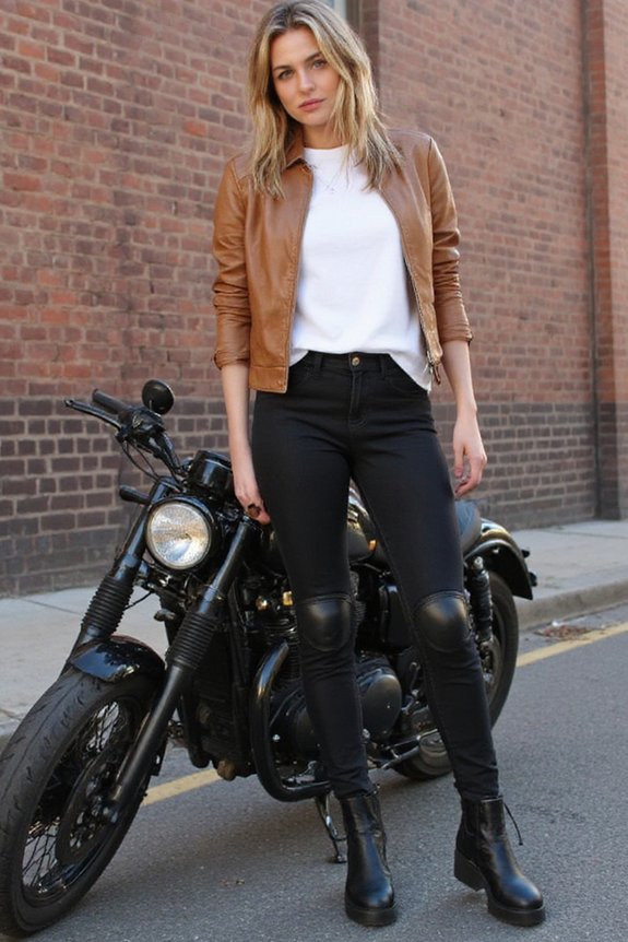 stylish protective riding leggings
