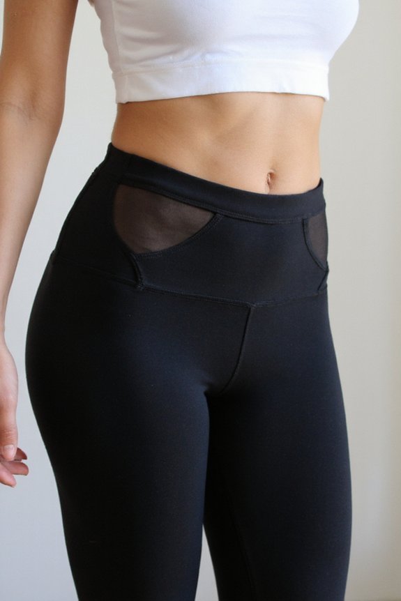 targeted tummy control leggings