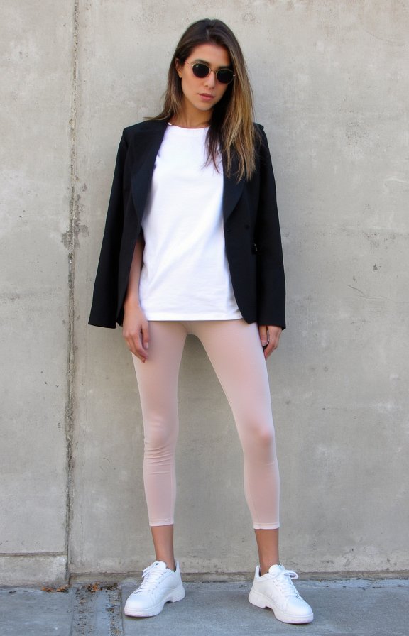 translucent sporty leggings trend
