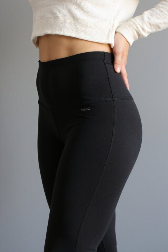 tummy taming high waisted leggings