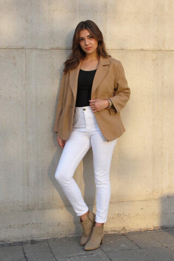 versatile cropped white leggings