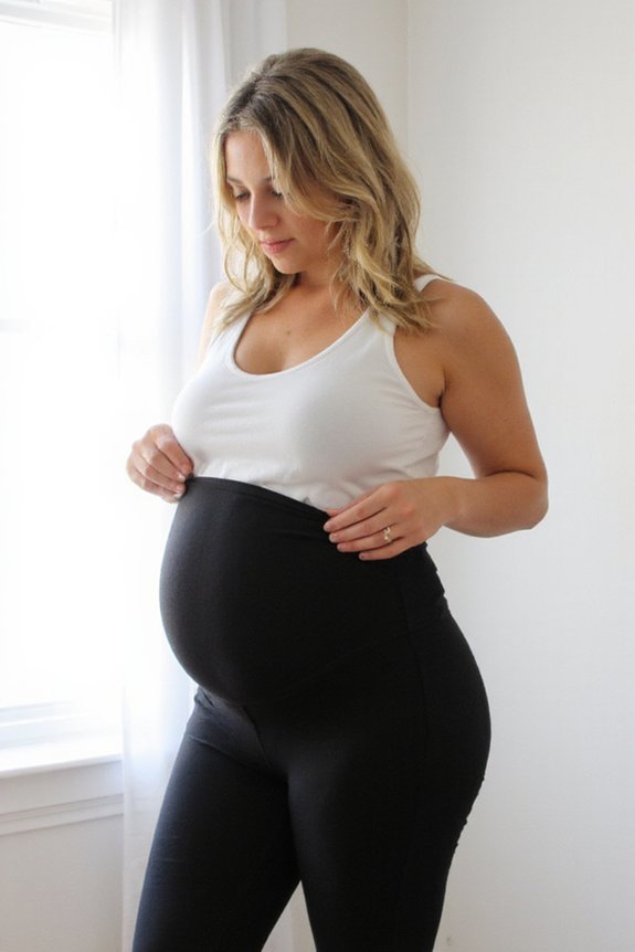 versatile foldable band leggings