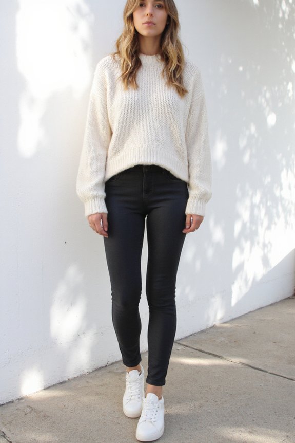 versatile mid rise ankle leggings