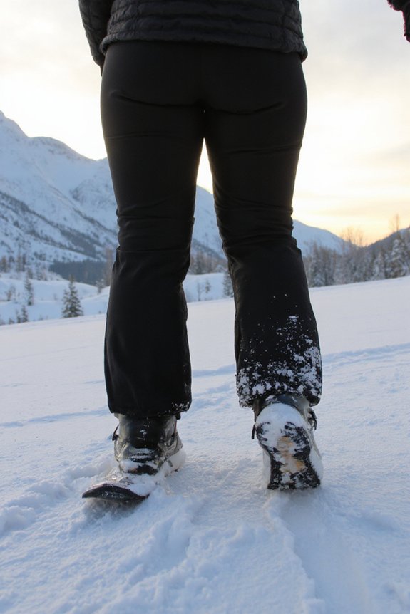 warm lightweight ski leggings