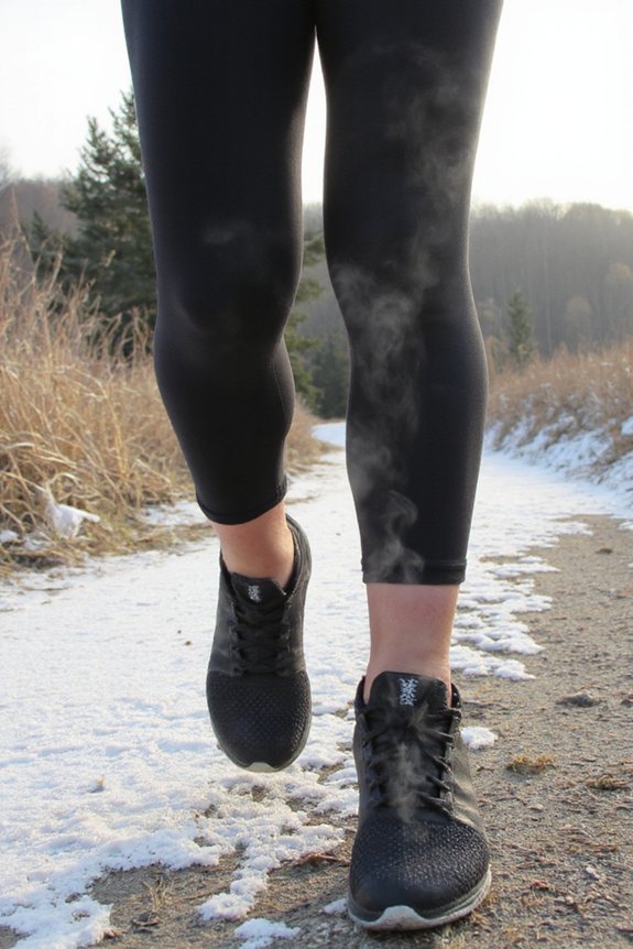 warm snug performance enhancing leggings