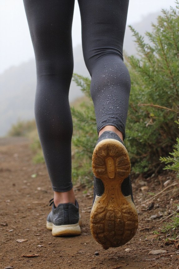 water resistant active leggings
