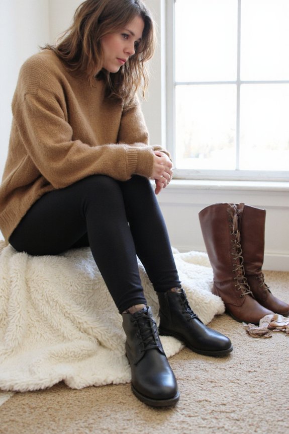 winter wardrobe essential leggings